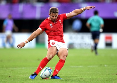 131019 - Wales v Uruguay - Rugby World Cup - Leigh Halfpenny of Wales