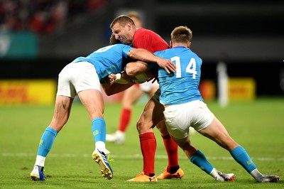 131019 - Wales v Uruguay - Rugby World Cup - Hadleigh Parkes of Wales