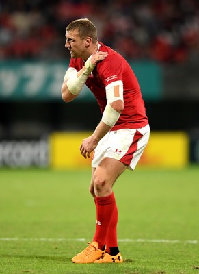 131019 - Wales v Uruguay - Rugby World Cup - Hadleigh Parkes of Wales