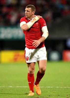 131019 - Wales v Uruguay - Rugby World Cup - Hadleigh Parkes of Wales