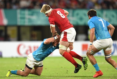 131019 - Wales v Uruguay - Rugby World Cup - Aaron Wainwright of Wales