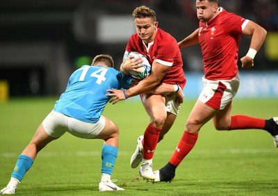 131019 - Wales v Uruguay - Rugby World Cup - Hallam Amos of Wales