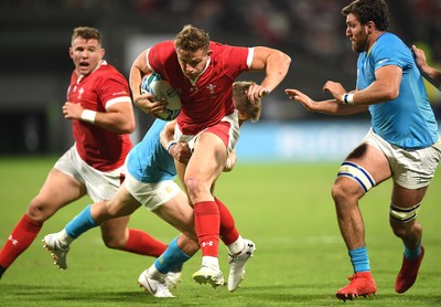 131019 - Wales v Uruguay - Rugby World Cup - Hallam Amos of Wales