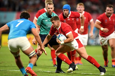 131019 - Wales v Uruguay - Rugby World Cup - Elliot Dee of Wales