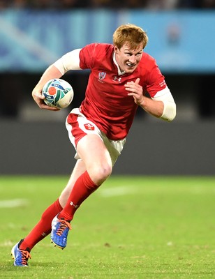 131019 - Wales v Uruguay - Rugby World Cup - Rhys Patchell of Wales