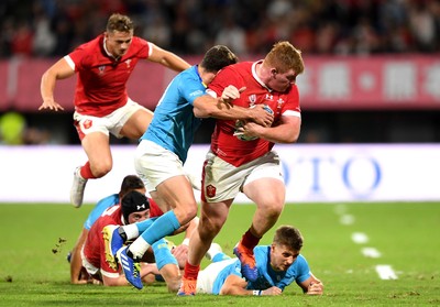 131019 - Wales v Uruguay - Rugby World Cup - Rhys Carre of Wales