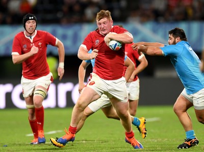 131019 - Wales v Uruguay - Rugby World Cup - Rhys Carre of Wales