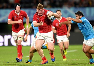 131019 - Wales v Uruguay - Rugby World Cup - Rhys Carre of Wales