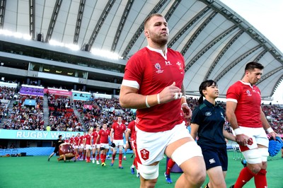 131019 - Wales v Uruguay - Rugby World Cup - Ross Moriarty of Wales