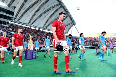 131019 - Wales v Uruguay - Rugby World Cup - Adam Beard of Wales