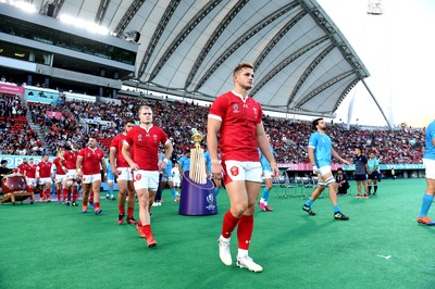 131019 - Wales v Uruguay - Rugby World Cup - Hallam Amos of Wales