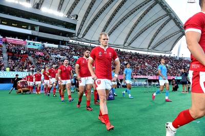 131019 - Wales v Uruguay - Rugby World Cup - Aled Davies of Wales