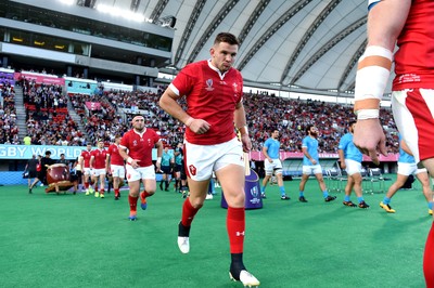 131019 - Wales v Uruguay - Rugby World Cup - Elliot Dee of Wales