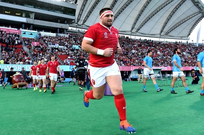 131019 - Wales v Uruguay - Rugby World Cup - Wyn Jones of Wales