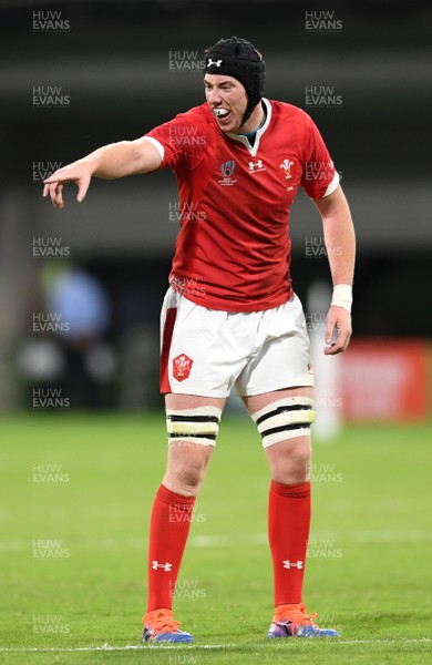 131019 - Wales v Uruguay - Rugby World Cup - Pool D - Adam Beard of Wales