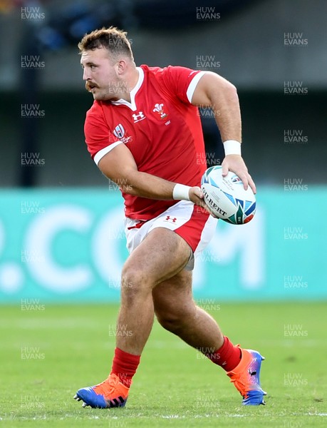 131019 - Wales v Uruguay - Rugby World Cup - Dillon Lewis of Wales