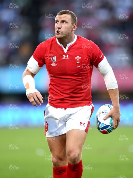 131019 - Wales v Uruguay - Rugby World Cup - Hadleigh Parkes of Wales