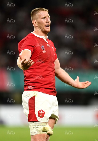 131019 - Wales v Uruguay - Rugby World Cup - Bradley Davies of Wales