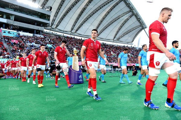 131019 - Wales v Uruguay - Rugby World Cup - Owen Watkin of Wales