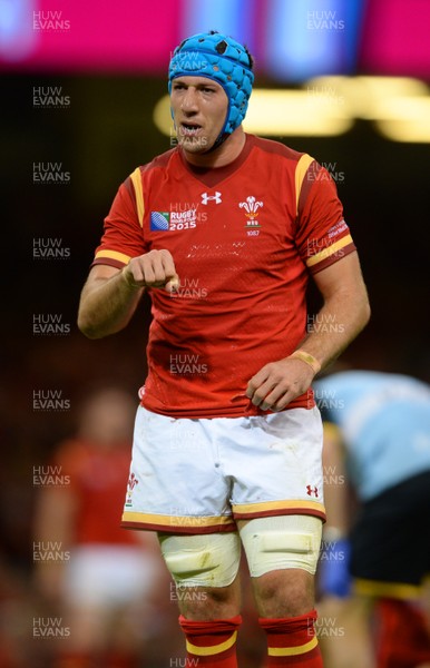 200915 - Wales v Uruguay - Rugby World Cup 2015 -Justin Tipuric of Wales