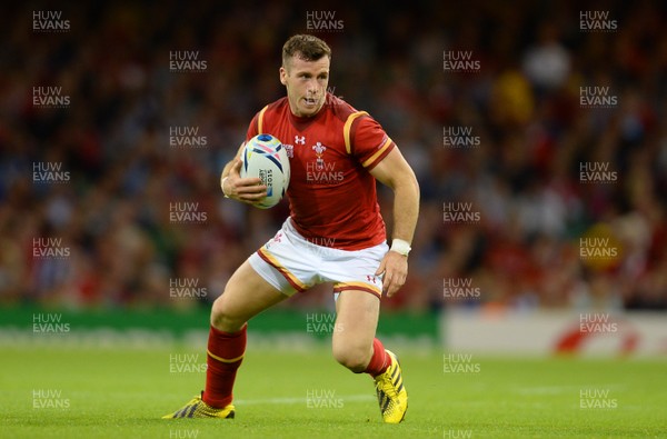 200915 - Wales v Uruguay - Rugby World Cup 2015 -Gareth Davies of Wales