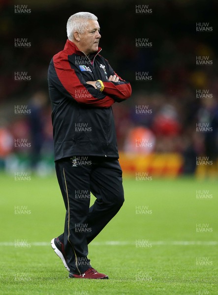 200915 - Wales v Uruguay - Rugby World Cup 2015 - Coach Warren Gatland