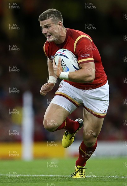 200915 - Wales v Uruguay - Rugby World Cup 2015 - Scott Williams of Wales