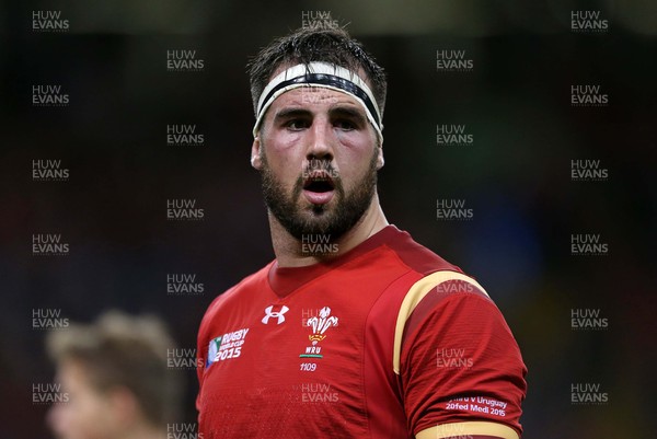 200915 - Wales v Uruguay - Rugby World Cup 2015 - Scott Baldwin of Wales