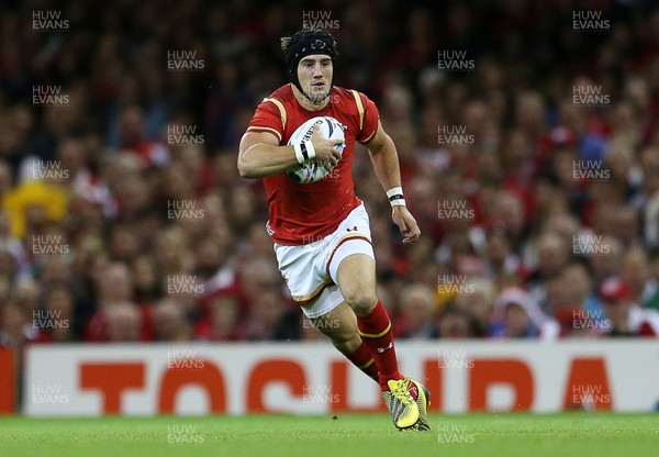 200915 - Wales v Uruguay - Rugby World Cup 2015 - Matthew Morgan of Wales