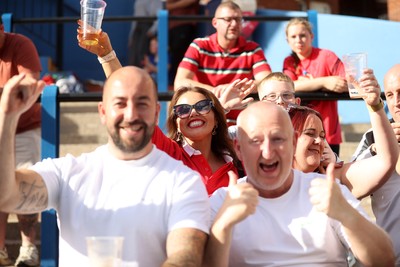 260926 - Wales Women v USA Women - Vodafone Wales WXV Series - Wales fans