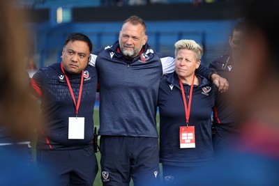 260926 - Wales Women v USA Women - Vodafone Wales WXV Series - USA Assistant Coach Jonathan Humphreys 