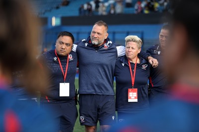 260926 - Wales Women v USA Women - Vodafone Wales WXV Series - USA Assistant Coach Jonathan Humphreys 