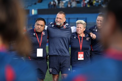 260926 - Wales Women v USA Women - Vodafone Wales WXV Series - USA Assistant Coach Jonathan Humphreys 