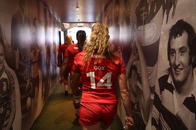 260926 - Wales Women v USA Women - Vodafone Wales WXV Series - Carys Cox of Wales 