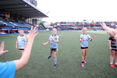 260926 - Wales Women v USA Women - Vodafone Wales WXV Series - Wales fans