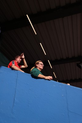 260926 - Wales Women v USA Women - Vodafone Wales WXV Series - Wales fans