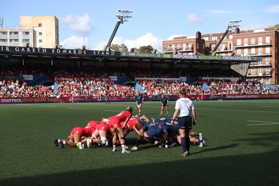 260926 - Wales Women v USA Women - Vodafone Wales WXV Series - Wales fans