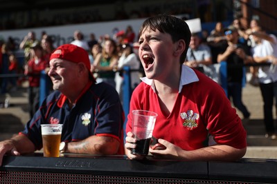 260926 - Wales Women v USA Women - Vodafone Wales WXV Series - Wales fans