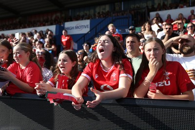 260926 - Wales Women v USA Women - Vodafone Wales WXV Series - Wales fans