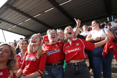 260926 - Wales Women v USA Women - Vodafone Wales WXV Series - Wales fans