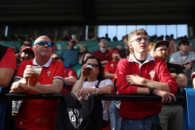 260926 - Wales Women v USA Women - Vodafone Wales WXV Series - Wales fans