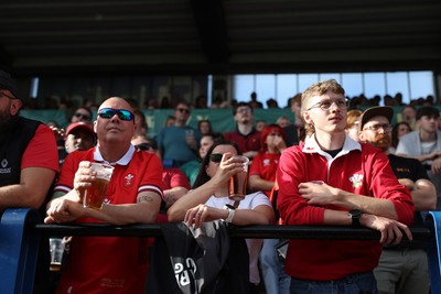 260926 - Wales Women v USA Women - Vodafone Wales WXV Series - Wales fans