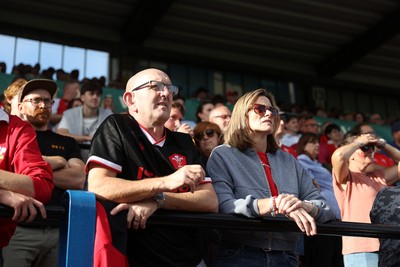 260926 - Wales Women v USA Women - Vodafone Wales WXV Series - Wales fans