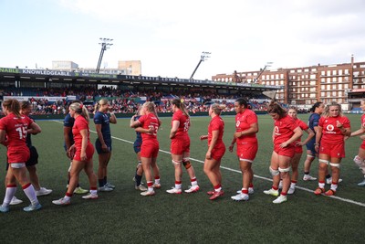 260926 - Wales Women v USA Women - Vodafone Wales WXV Series - Wales fans