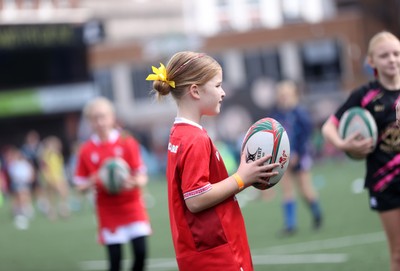 260926 - Wales Women v USA Women - Vodafone Wales WXV Series - Wales fans