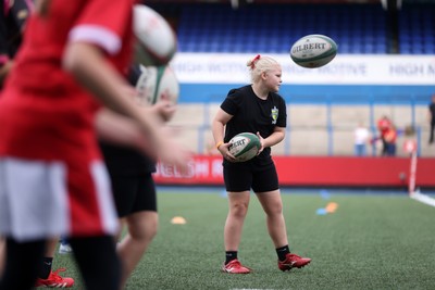 260926 - Wales Women v USA Women - Vodafone Wales WXV Series - Wales fans
