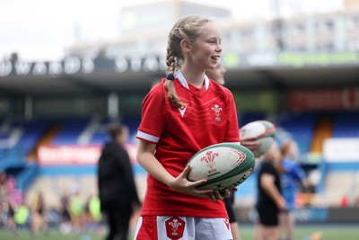 260926 - Wales Women v USA Women - Vodafone Wales WXV Series - Wales fans