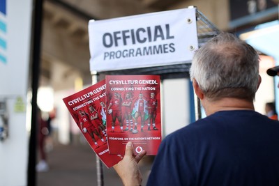 260926 - Wales Women v USA Women - Vodafone Wales WXV Series - Wales fans