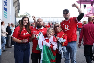 260926 - Wales Women v USA Women - Vodafone Wales WXV Series - Wales fans