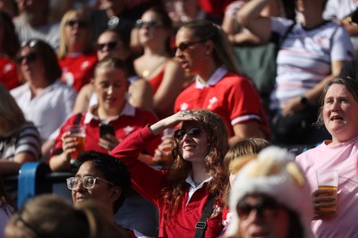 260926 - Wales Women v USA Women - Vodafone Wales WXV Series - Wales fans